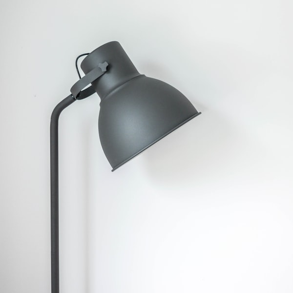 Brass table lamp